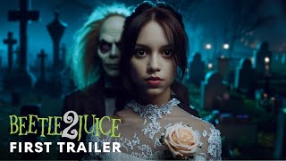 Beetlejuice 2 official trailer reaction [upl. by Leah385]