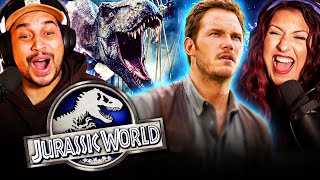 JURASSIC WORLD 2015 MOVIE REACTION  WHAT HAVE THEY DONE NOW  FIRST TIME WATCHING  REVIEW [upl. by Hylan730]