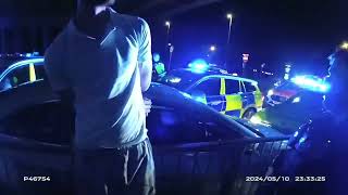 Suspended Sentence Driver WRECKS Police Cars in HighSpeed Chase [upl. by Ahsier]