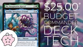 Pir and Toothy  EDH Budget Deck Tech 25  Voltron  Magic the Gathering  Commander [upl. by Rafaellle]