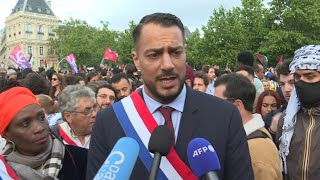 quotCétait une manière décrire lhistoirequot dit le député Sébastien Delogu  AFP Extrait [upl. by Nyladnewg]