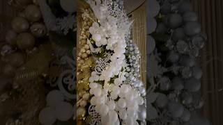 White Gold Silver Christmas Tree LarryReidLive [upl. by Anawaj]