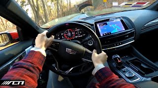 2024 Cadillac CT5V Series POV Drive Impressions  Is it an M340i Competitor [upl. by Ahsoem]