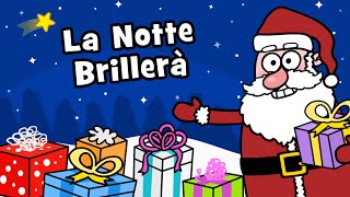 Coniglietto di Natale La Notte Brillerà  Canzone di Natale  Evviva Canzoni Per Bambini [upl. by Fabron]