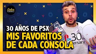 Mis JUEGOS FAVORITOS de TODAS las PLAYSTATION  30 años de PSX [upl. by Ikkiv]