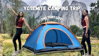 Living the Tent Life in Yosemite 🌲 Ep 1  Camping Trip [upl. by Nylecaj]