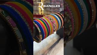 BEAUTIFUL MULTICOLOURED BANGLE SET 😍  short bangles ytshorts [upl. by Leeke]