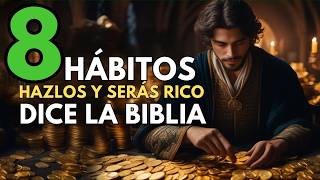 8 HÁBITOS Cómo Prosperar y Atraer Mucho Dinero Según la Biblia [upl. by Flin]