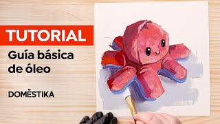 TUTORIAL pintura al ÓLEO Guía básica para principiantes  Alai Ganuza  Domestika [upl. by Enileda927]