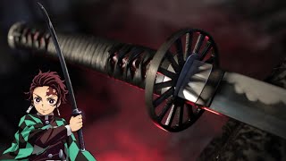 Making Tanjiros Katana from Demon Slayer [upl. by Roselia]