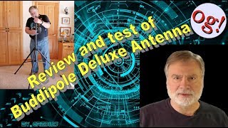 Review and test of Buddipole Deluxe Antenna HRA 181 [upl. by Unhsiv]