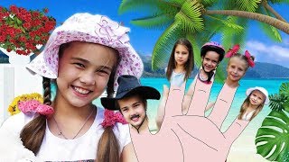 Fingers Family Song  Daddy Finger Summer collection songs Nursery Rhymes [upl. by Eesdnil22]