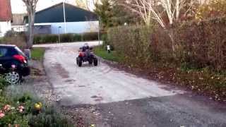 150cc xpro worker atv Top speed [upl. by Barth871]