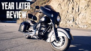 Indian Chieftain Dark Horse  1Year Later Review [upl. by Cohbath]