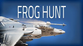 DCS HARRIER FROGFOOT HUNTER ON CONTENTION [upl. by Zarihs]