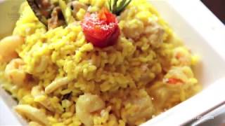 Seafood Risotto Recipe [upl. by Parish649]