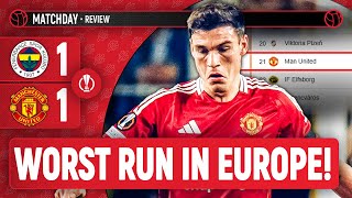 Shocking In Europe AGAIN  Fenerbahçe 11 Man United LIVE Match Review  Europa League [upl. by Ayanahs381]