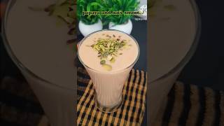 Papaya and osts smoothie recipe weightlossdrinks recipe shorts viralvideo blogqueens👸🏻 [upl. by Inahet]