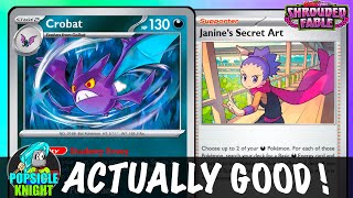 CROBAT  OHKOs Basic ex or V Awesome Draw Support With JANINE  SHROUDED FABLE [upl. by Burlie]