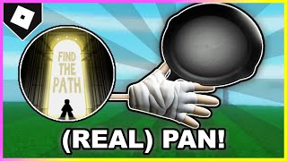 How to ACTUALLY get PAN GLOVE  quotInto the Cryptquot BADGE in SLAP BATTLES ROBLOX [upl. by Eidnac]