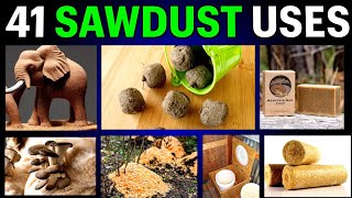 41 Creative Uses of Sawdust  AMAZING Ideas for Homestead amp Garden [upl. by Siednarb]