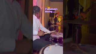 Shape of you remix 🥁💜🤘🏾 groove drumsdaily drumperformance drumcover [upl. by Anitsyrk]