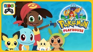 Pokémon Playhouse  Care food and songs for pokemon pets  Cartoon games for Kids [upl. by Utir]