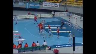 Mundial Junior Balonmano Egito 2009 ArgentinaSimonet 33 [upl. by Nebur875]