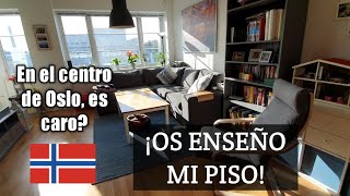 ¡Os enseño mi apartamento en Oslo ¿Es barato comprar algo así [upl. by Yluj]