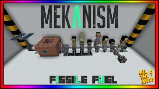 How to Make Fissile Fuel Simple  All The Mods 9 1201 [upl. by Ymot]