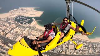 Gyrocopter At Skydive Dubai skydivedubaivideo [upl. by Aernda]