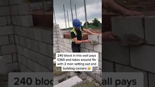 Bricklaying Uk  Blockwork prices 😁 [upl. by Adams306]