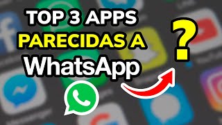 🥇 3 mejores Apps Parecidas a WhatsApp 2024 [upl. by Trever]