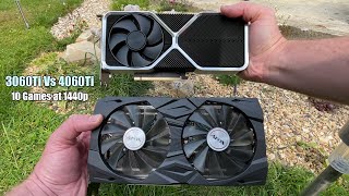 RTX 3060 Ti vs RTX 4060 Ti  Whats The Difference at 1440p [upl. by Koetke]