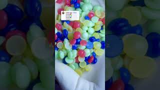 Playing with the wax beans colour mixing satisfying video [upl. by Ardnama]