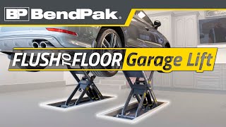 Slick BendPak Car Lift in Home Garage MDS6LPF [upl. by Englis]