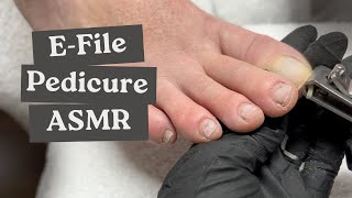 EFile Pedicure ASMR shorts [upl. by Zolnay536]