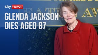 Oscarwinning actress and former Labour MP Glenda Jackson dies aged 87 [upl. by Aicnetroh]