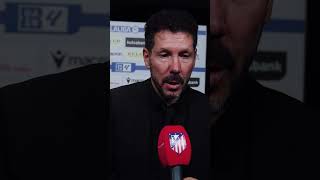 🎙️ Las palabras de Simeone sobre el Real SociedadAtleti [upl. by Sander]