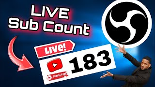 How to get live sub count in stream 100 wroking on pc and laptop [upl. by Nnave]