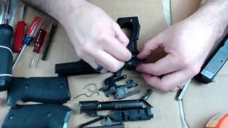 Sig P220 disassembly and reassembly [upl. by Leur]