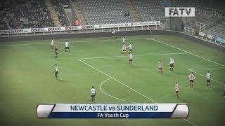 Newcastle United vs Sunderland 40 FA Youth Cup Fourth Round [upl. by Grosberg]