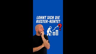 Lohnt sich die RiesterRente🤔 [upl. by Margarida]