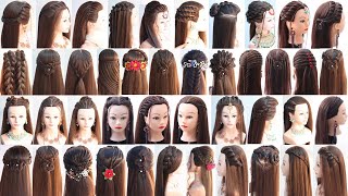 50 trendy and different hairstyle for girls  open hair hairstyle [upl. by Aynatahs]