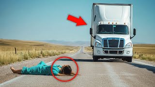 Truck Driver SAVES Unconscious Woman Then He Sees Her ID and is SHOCKED [upl. by Petr]