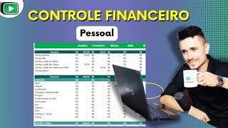 💲Como Criar uma planilha CONTROLE FINANCEIRO no Excel em 12 minutos [upl. by Hardej]