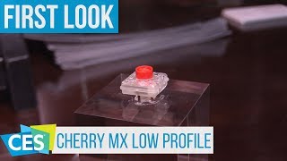 Cherry MX Low Profile Switches English CES2018 [upl. by Locke510]