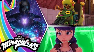 MIRACULOUS  💥 RISK Final part 1  Akumatized ☯️  SEASON 4  Tales of Ladybug amp Cat Noir [upl. by Ilan]