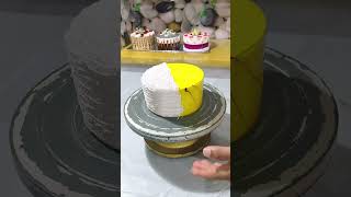 Pineapple Cake Recipe  Multi Colour shorts cake trending [upl. by Roze325]