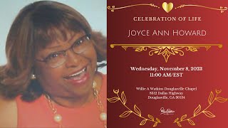 Celebration of Life for Joyce Ann Howard [upl. by Anemix]